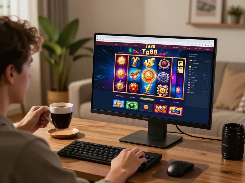 Tg88 casino online gaming experience with vibrant slots and engaging atmosphere