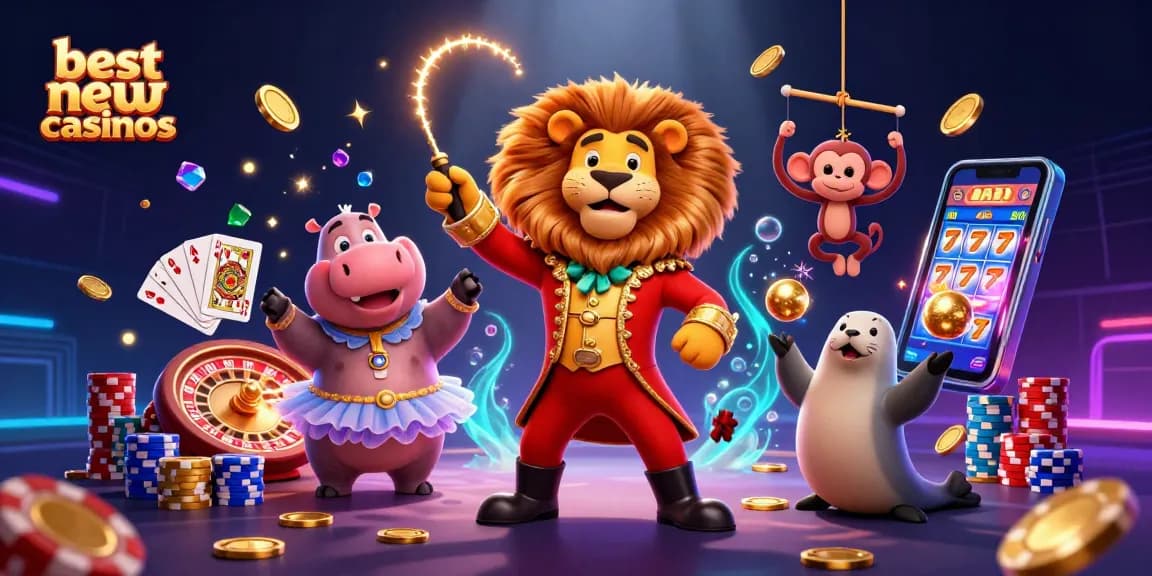 Experience the thrill of the best new online casinos with vibrant characters and exciting games!