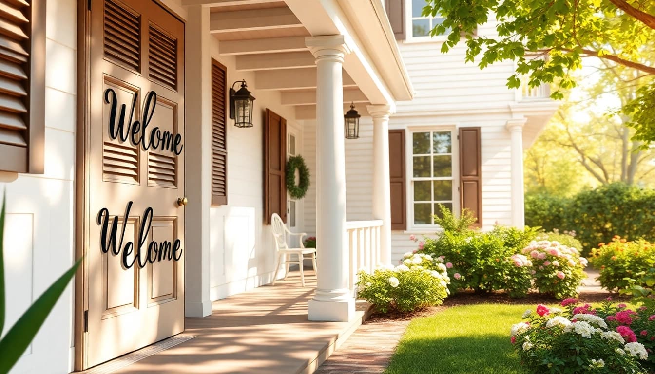 Colonial home renovation showcasing stunning architectural updates and a welcoming garden.
