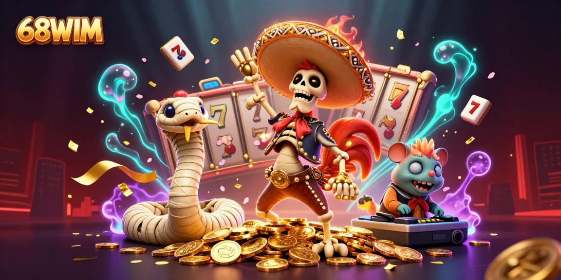 Experience the thrill with 68WIM in this vibrant casino adventure packed with rewards.