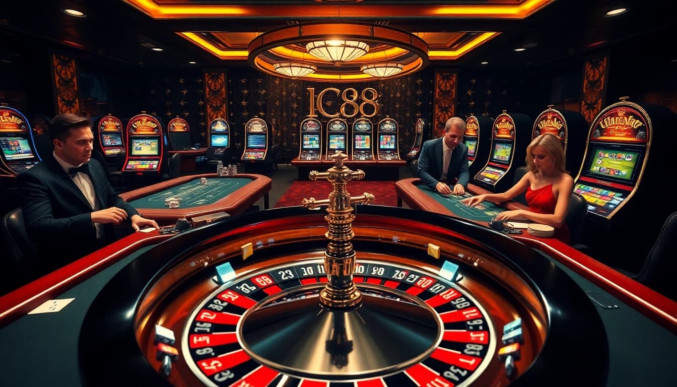 Experience excitement at trang chủ lc88 with luxury casino gaming and vibrant roulette action.