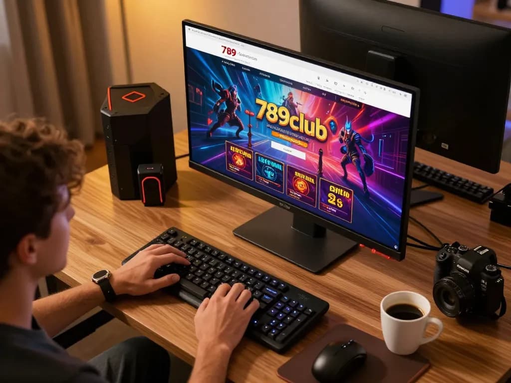 Engaging in fun online gaming at 789club, showcasing vibrant graphics and user-friendly interface.