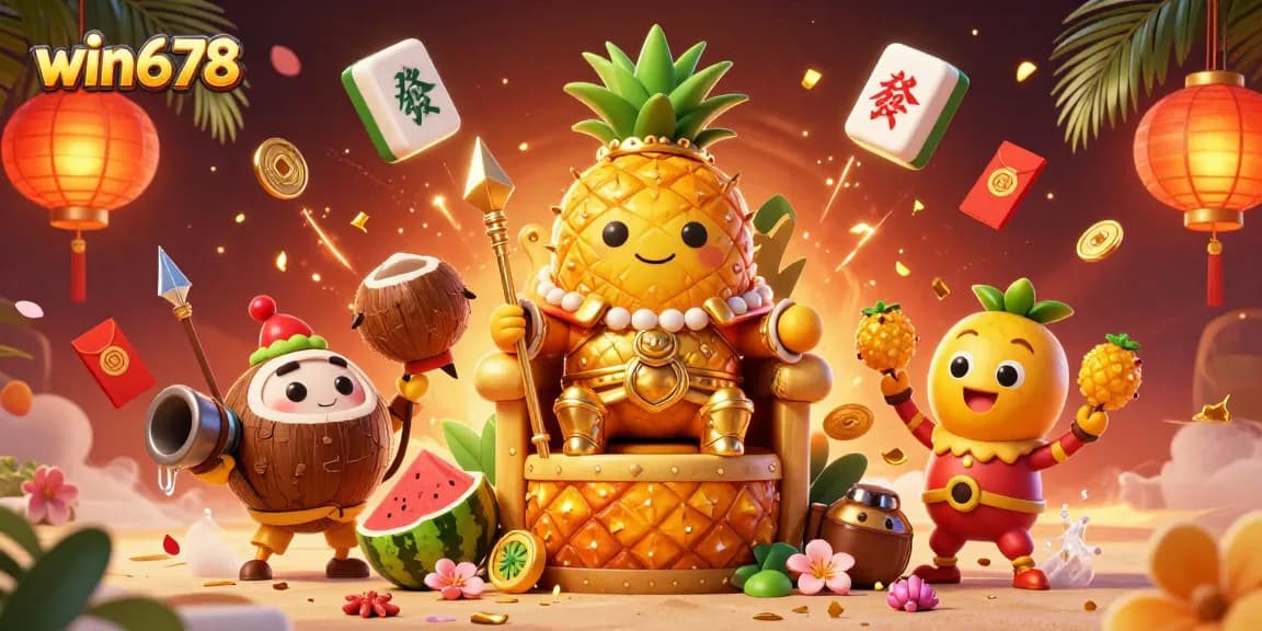 Experience thrilling games at win678 with vibrant casino elements and dynamic fun imagery.