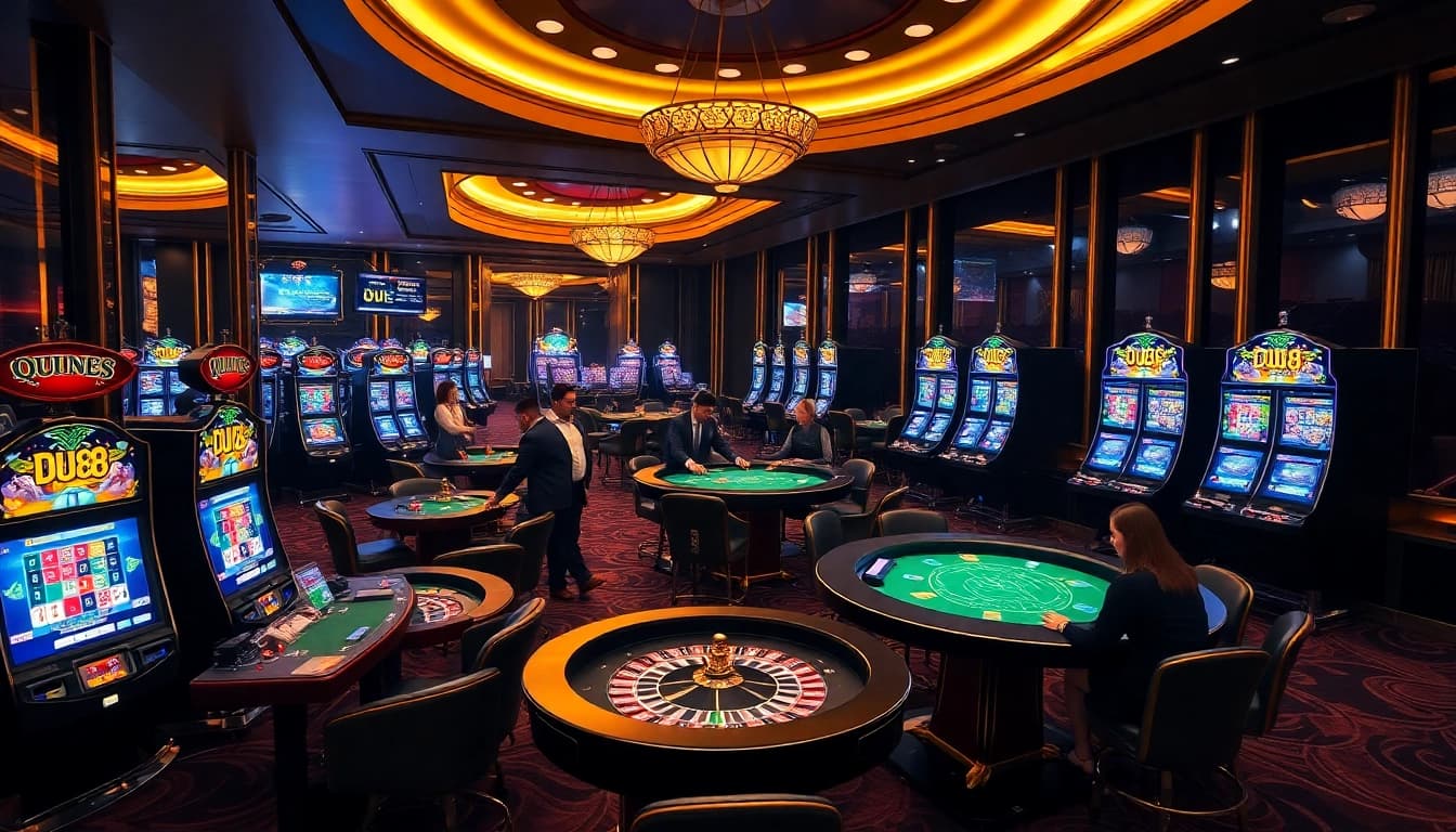 Experience the excitement of DU88 with engaging casino gameplay and vibrant slot machines.