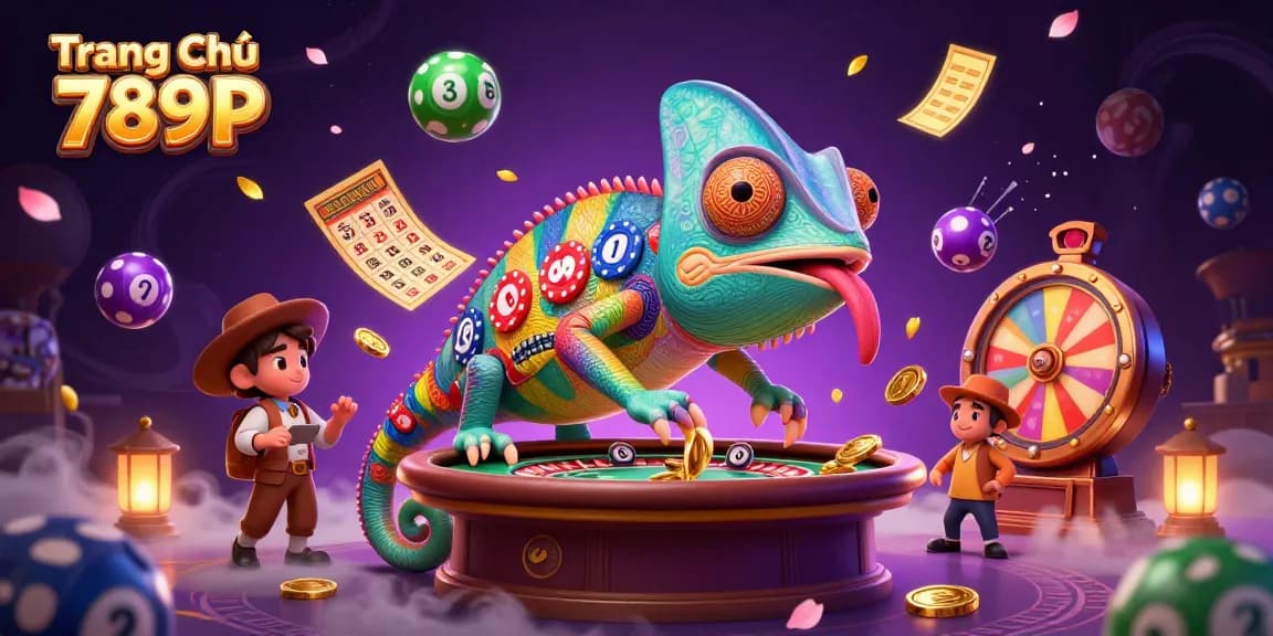 Experience exciting gameplay and vibrant colors at Trang Chủ 789P casino with lottery elements.