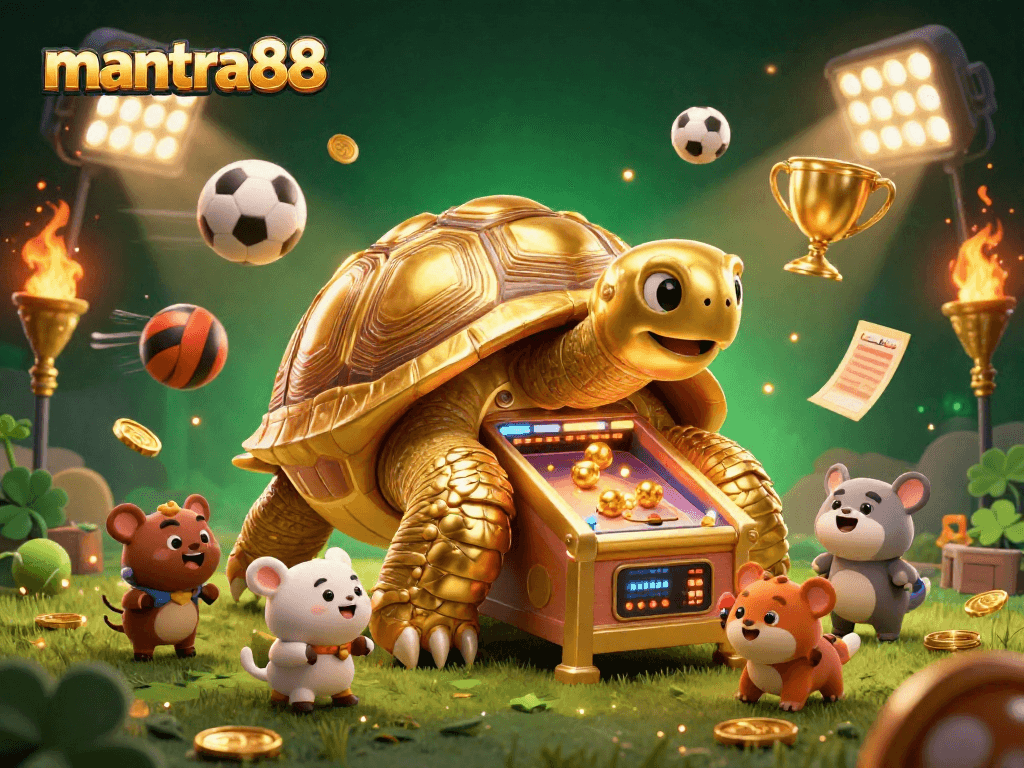 Experience the excitement of mantra88 with golden tortoise gaming and vibrant sports action.