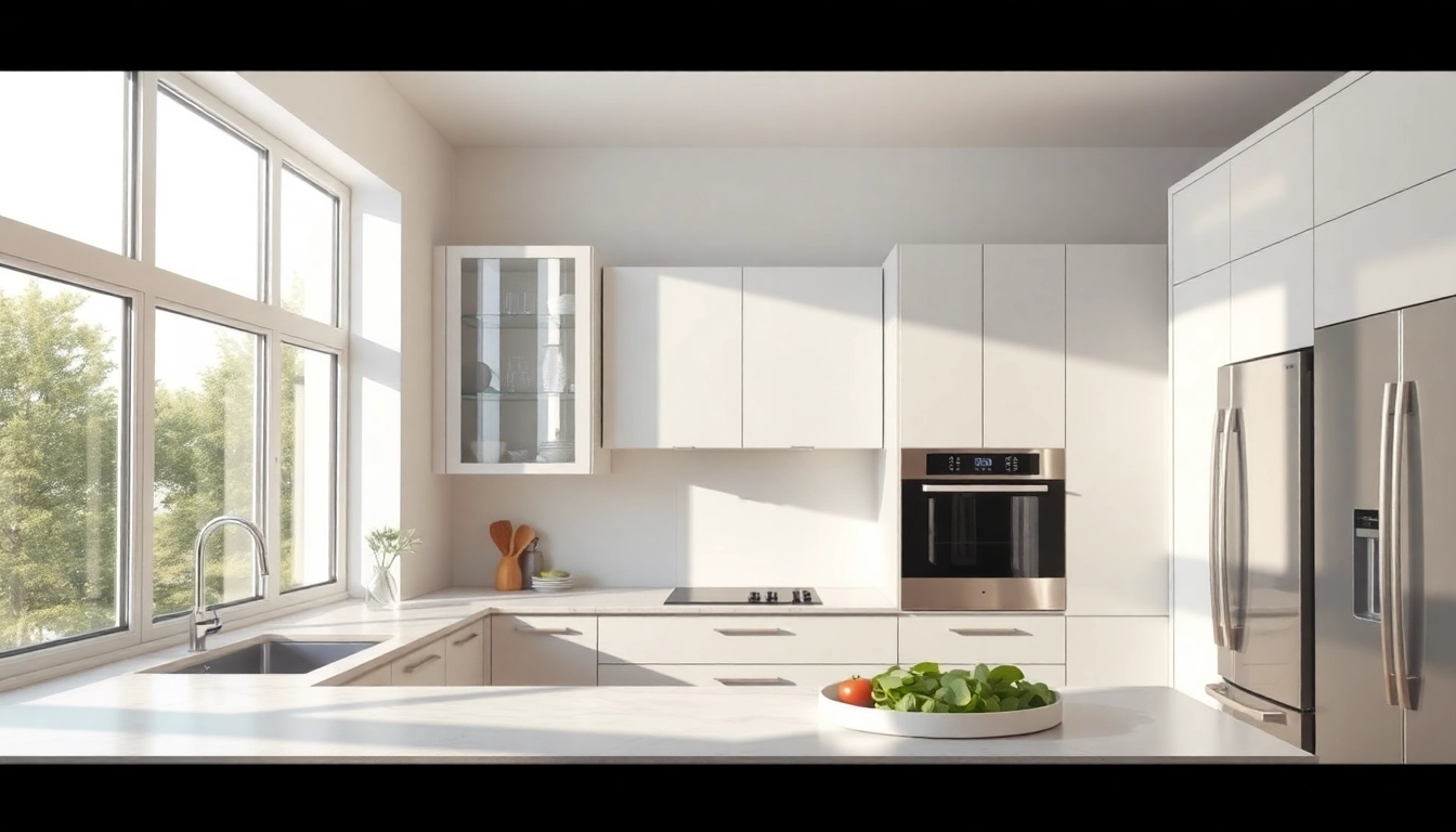 Transform your space with a kitchen remodel near me featuring modern design and elegant finishes.