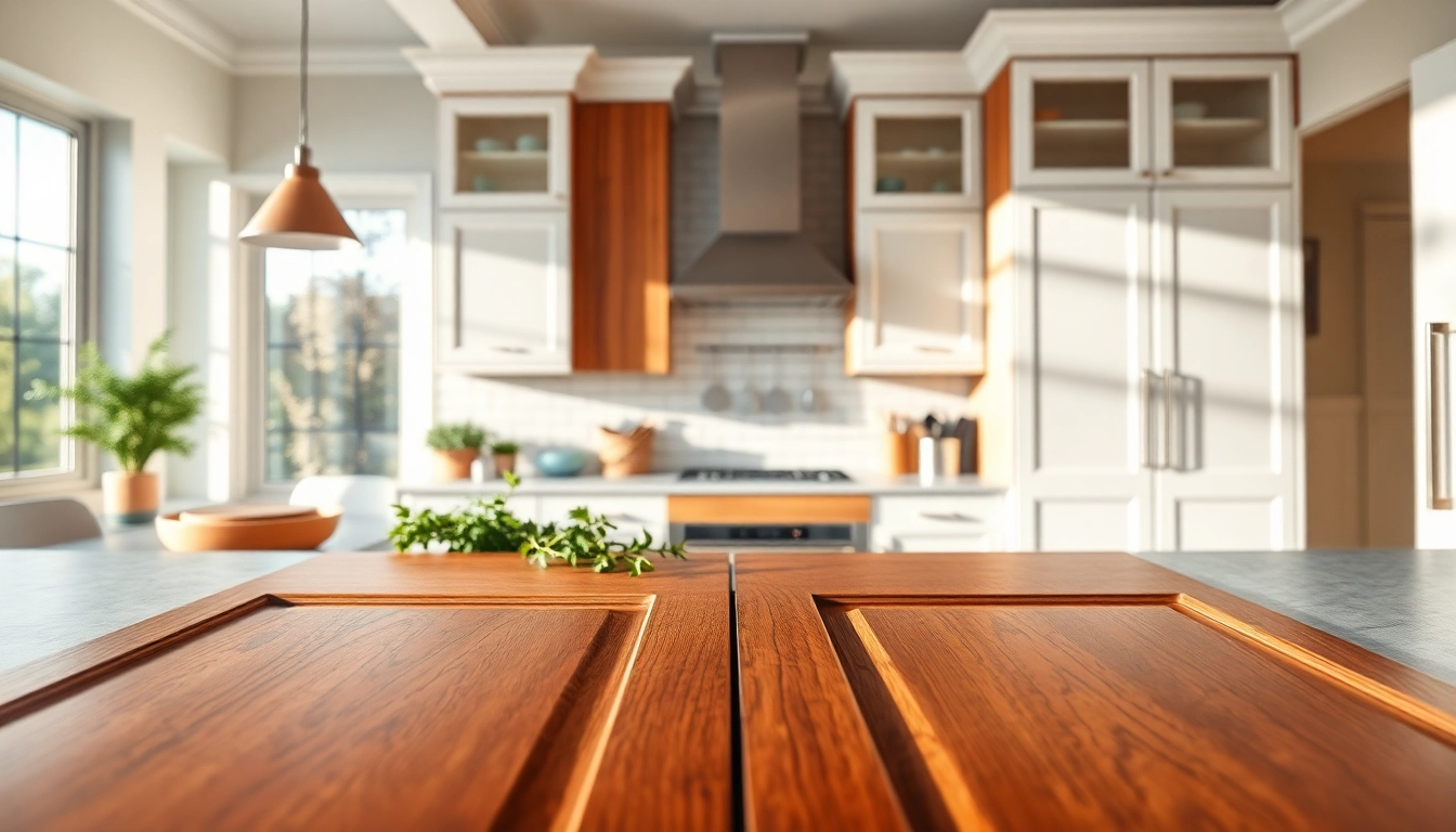 Cabinet Refacing Largo FL in a modern kitchen with beautifully transformed cabinets.