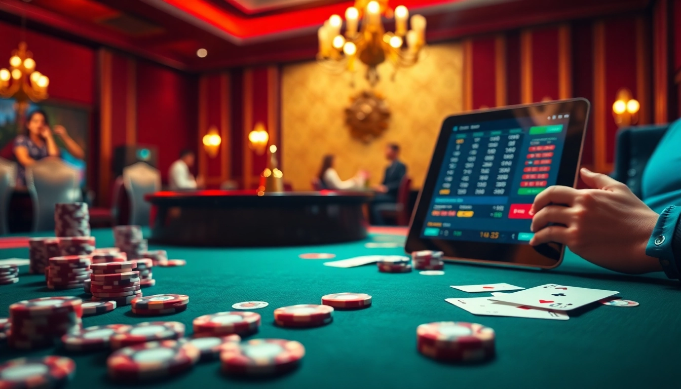 Experience excitement at https://fun88.supply/ with poker chips and roulette in a luxurious casino.