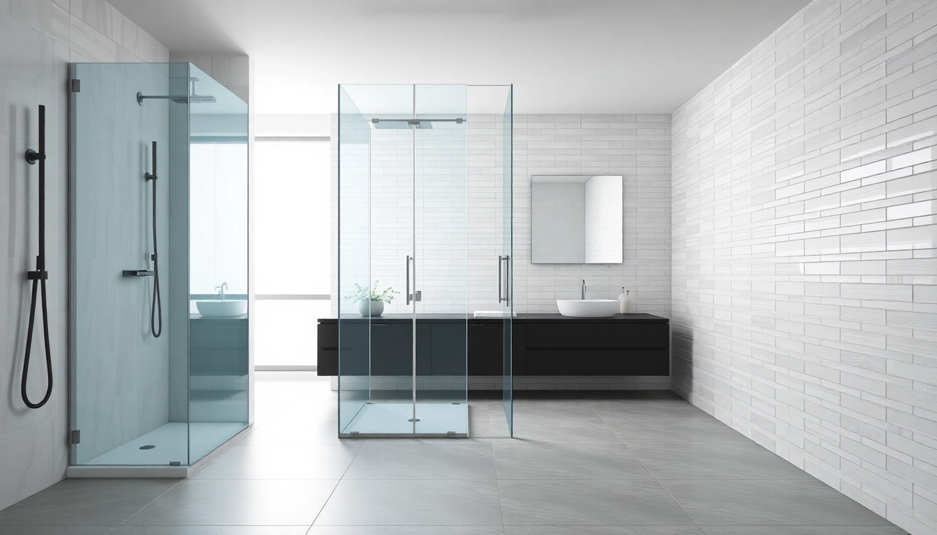Erleben Sie die sonni Duschkabine 90x90 in einem modernen Badezimmer mit elegantem Design.