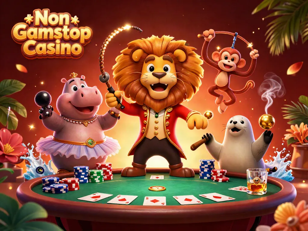 Experience the thrill of Non Gamstop Casino with vibrant characters and intense gameplay elements.