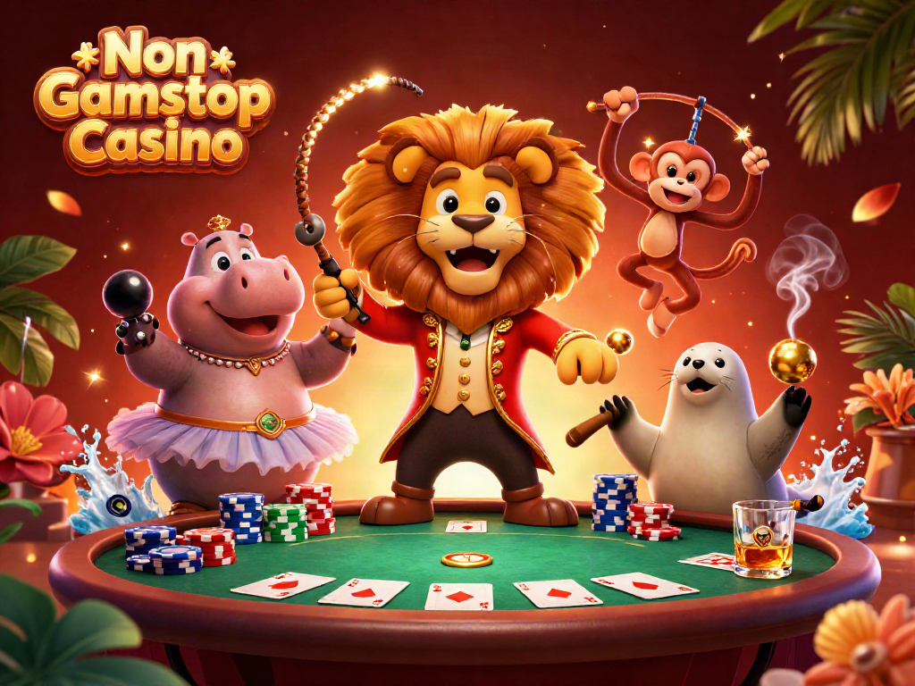 Experience the thrill of Non Gamstop Casino with vibrant characters and intense gameplay elements.