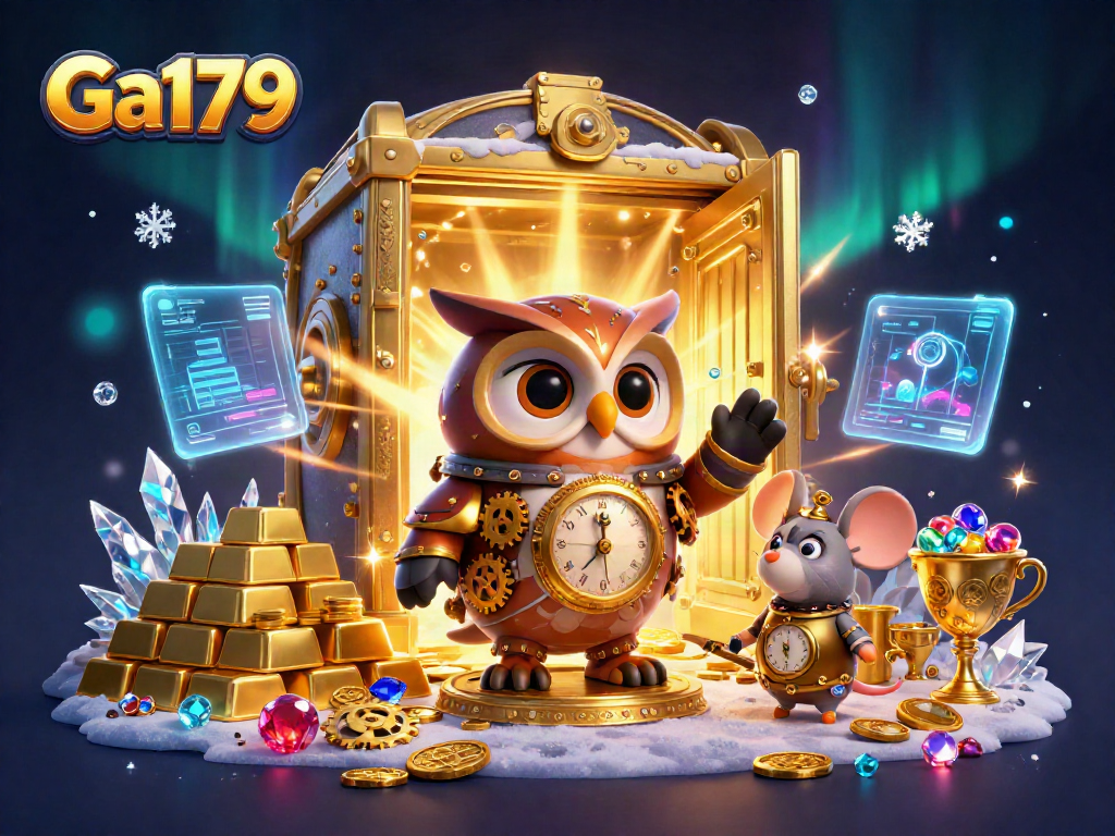 Engage with Ga179's thrilling casino adventures featuring dynamic 3D characters and rich casino elements.