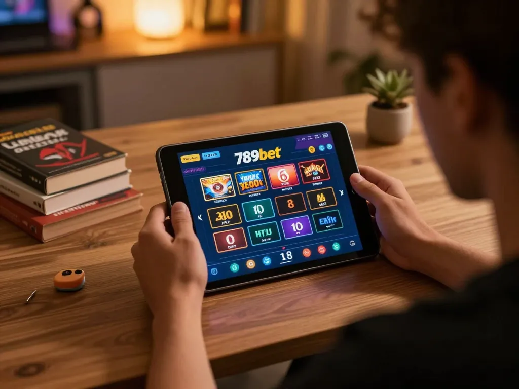 Engaging moment of online gaming experience on trang chủ 789bet platform showcasing betting options.