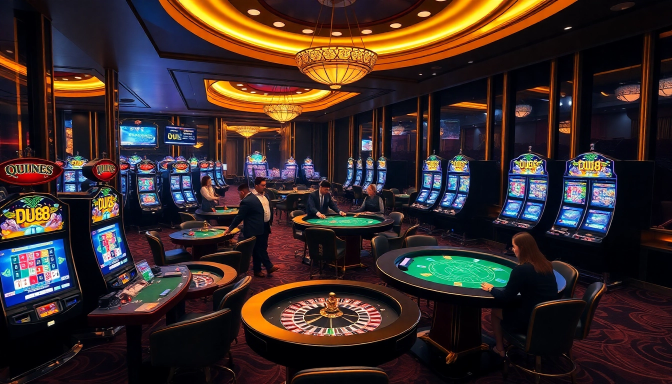 Experience the excitement of DU88 with engaging casino gameplay and vibrant slot machines.