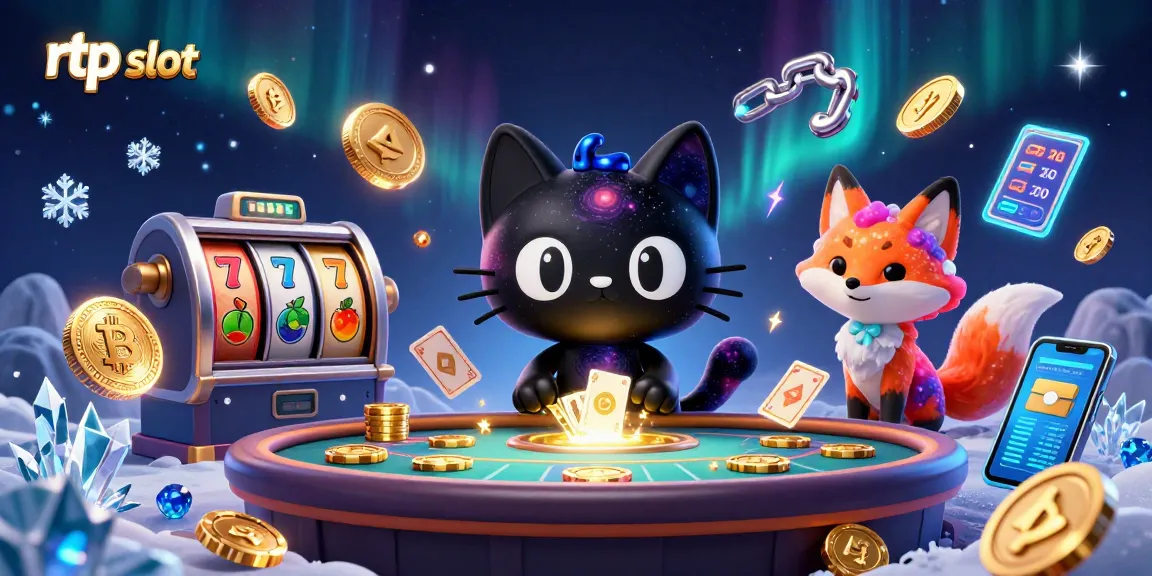 Experience the exciting world of rtp slot gaming with a cosmic twist featuring animated characters and vibrant casino elements.