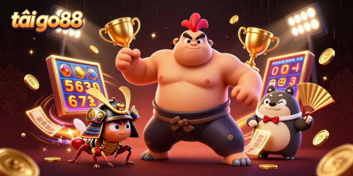Experience thrilling gaming action as you tải go88 in an engaging 3D casino illustration.