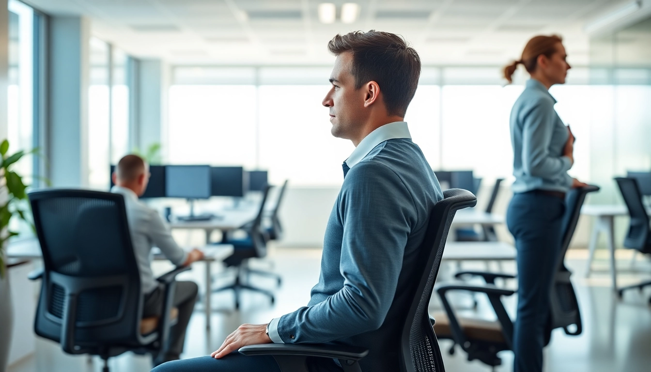 Learn how to improve posture with clear visuals of proper sitting and standing techniques.