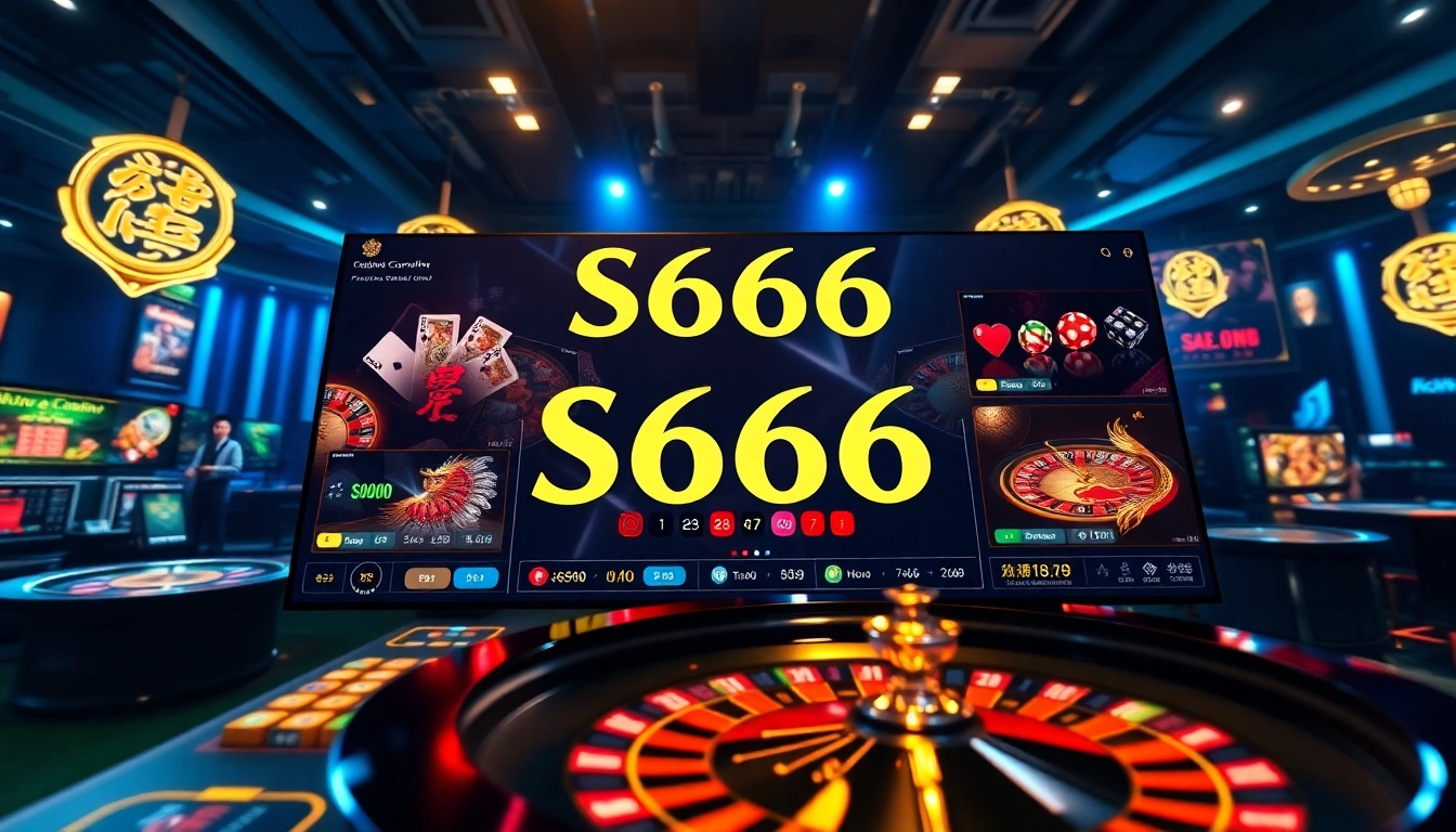 S666.nyc offers a digital casino experience with a vibrant interface for exciting games.