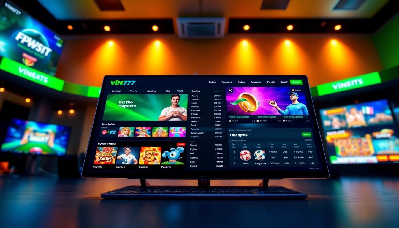 Experience top gaming options at vin777.gb.net, the leading online betting platform showcasing vibrant casino and sports betting.