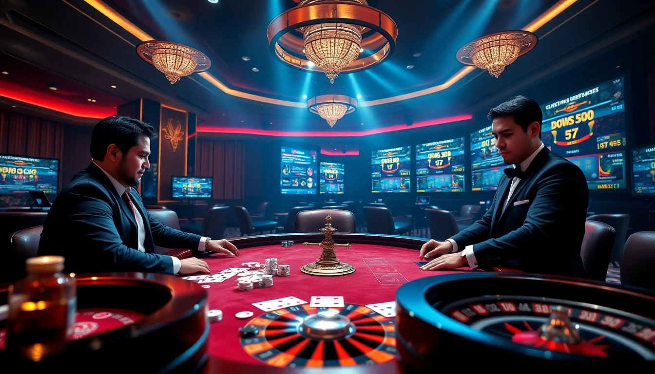 Engaging poker action on rikvip.gb.net with luxurious casino visuals and high-stakes excitement.