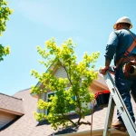 Transforming South Jersey roofs with skilled professionals at work.