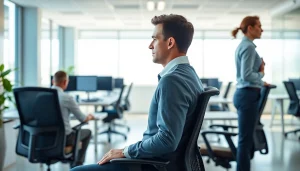Learn how to improve posture with clear visuals of proper sitting and standing techniques.