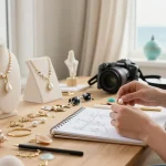 Discover stunning jewellery gift ideas uk in a coastal-inspired artisan studio with elegant handmade pieces.