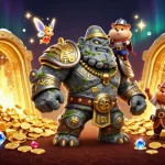 Experience the thrill of 99ok with enchanting characters and vibrant casino treasures bursting forth.